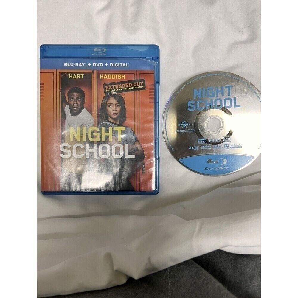 Night School Blu-ray DVD Extended Cut Kevin Hart‎ Tiffany Haddish Comedy